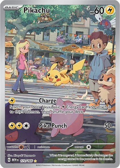 Pikachu 173/165 Sv: Scarlet & Violet 151
