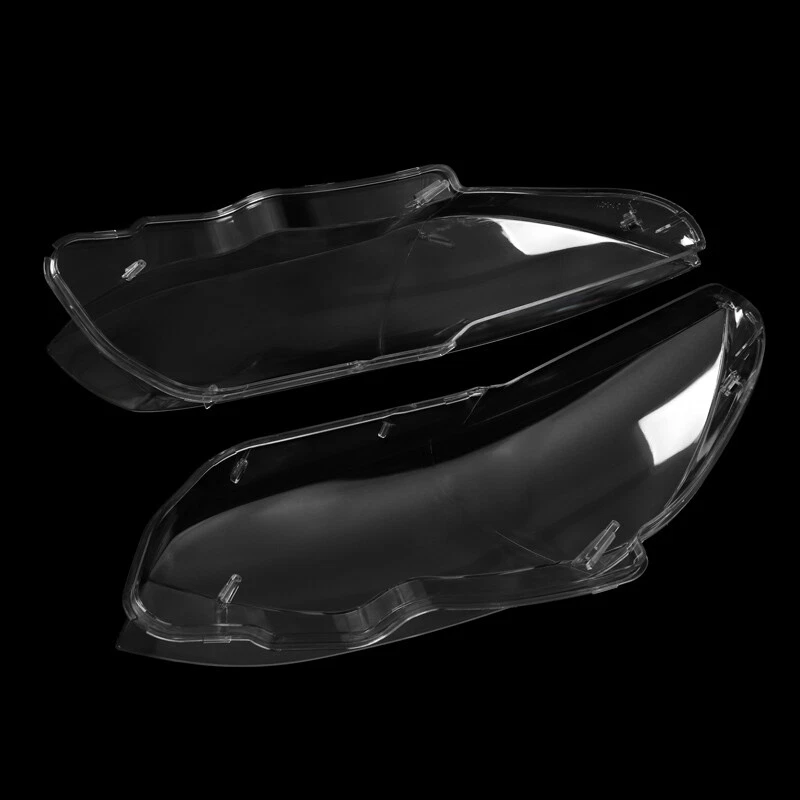 Pair Front Headlight Lens Cover For BMW 3 Series E92 E93 328i 335i LCI 2010-2014 Foto 2 de 4