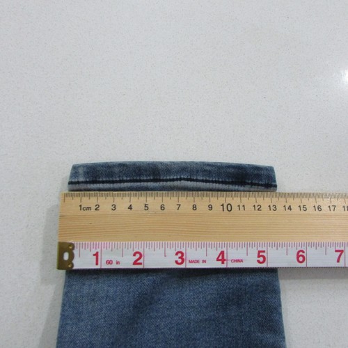 Decjuba Jeans Womens 14 L29 Blue Skinny High Rise Jegging Denim Stretch - Picture 11 of 11