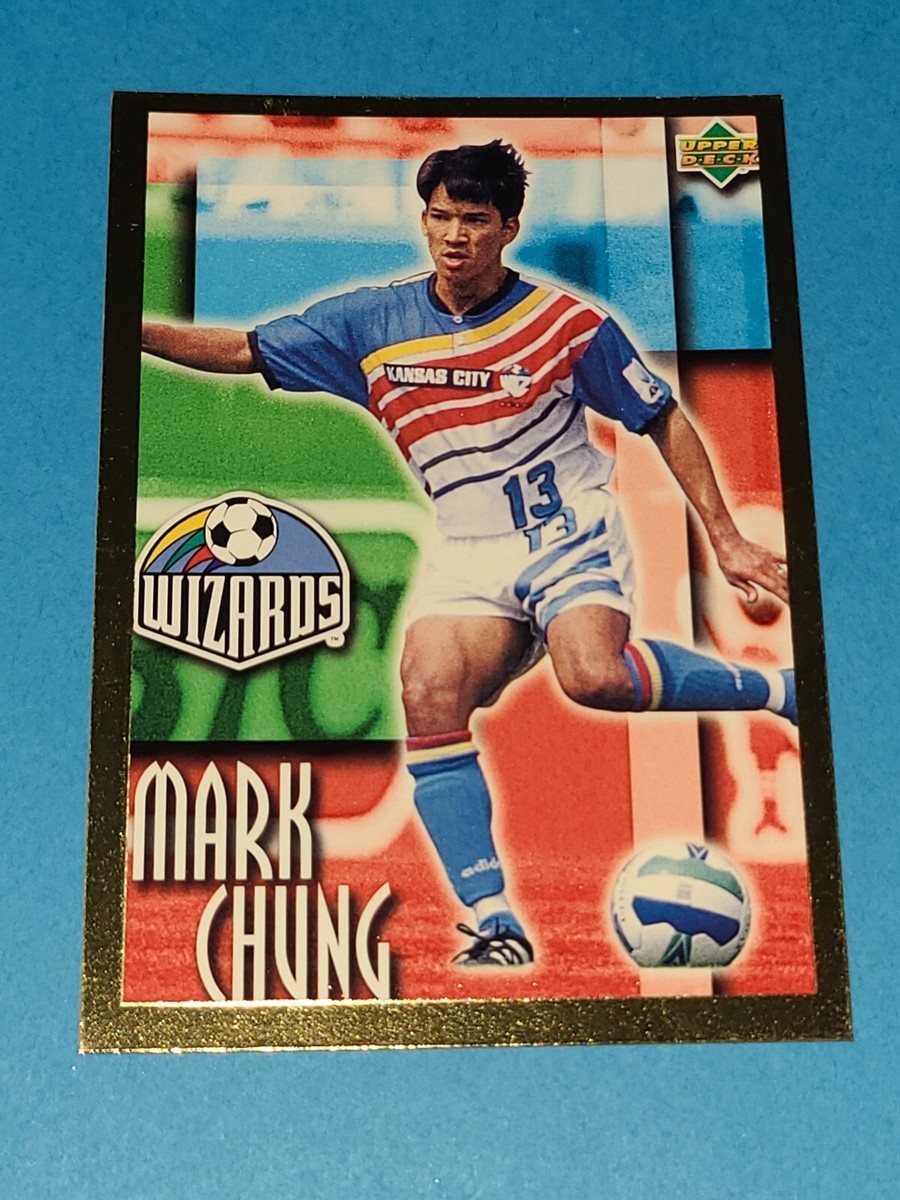 SOCCER WIZARDS MARK CHUNG 1997 UPPER DECK BANDAI MLS GOLD #17 | eBay
