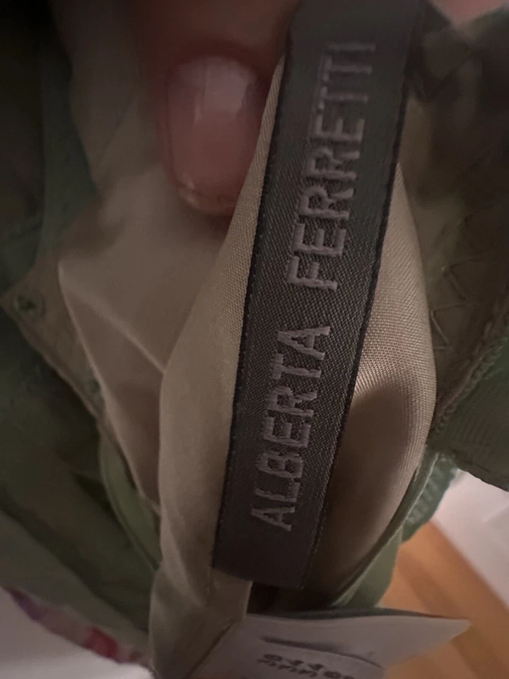 Alberta ferretti真丝连衣裙 — 第 2/3 张图片