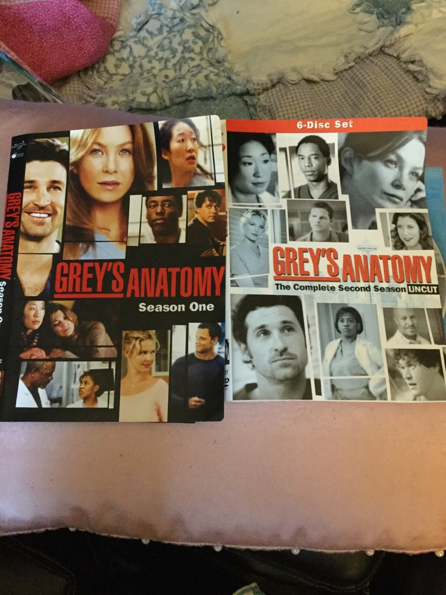 Greys Anatomy Season (DVD, 2006, 2-Disc Set) Season (UNCUT