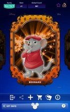 Topps Disney Collect 2024 Base Series 2 Diamond October Tier 9 - Bernard