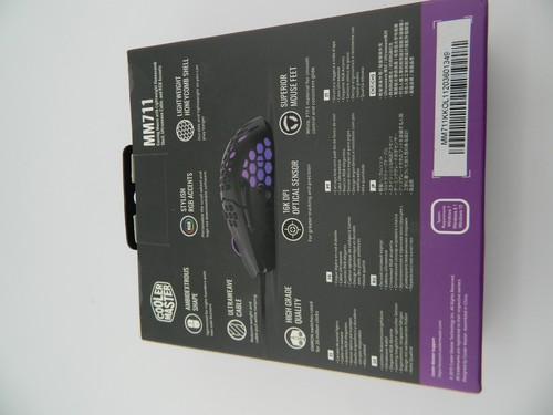 Cooler Master MM711 RGB Light 60g Wired Optical Gaming Mouse - 16000 DPI - Picture 4 of 6