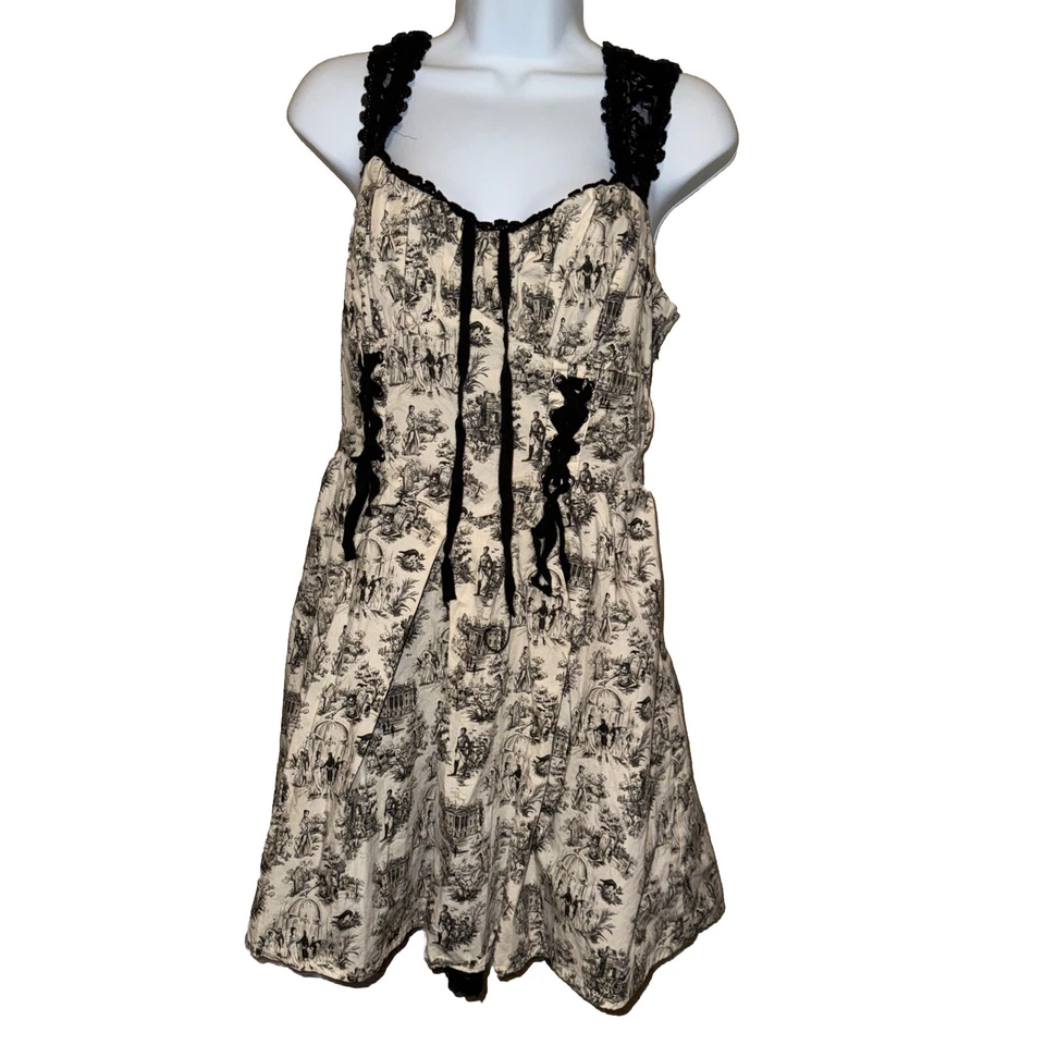 Orgullo Prejuicio Zombies Hot Topic Corsé Mini Gótico Patinador Vestido de Encaje Niña JR.L Foto 3 de 4