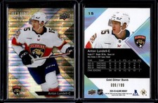 2024-25 Upper Deck Allure Gold Glitter Bomb Anton Lundell /199