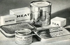 WW2 Picture Photo Ration packs during the Second World War 8173