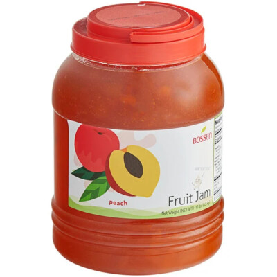 Bossen 10 lb. Peach Fruit Jam / Smoothie Paste 535JAMPEACH