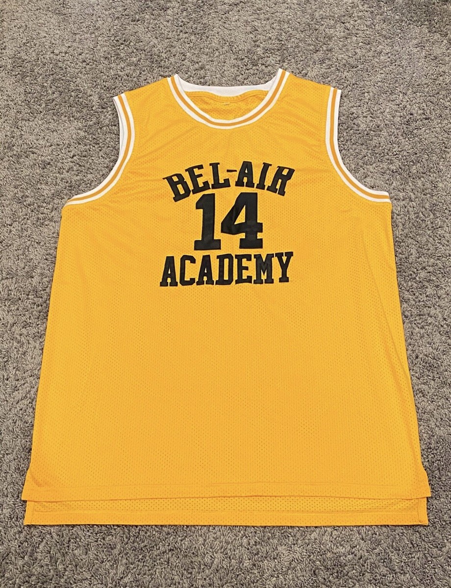 Will Smith Bel-Air Academy Basketball Jersey 14 Fresh Prince Retro