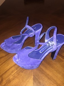 girls purple heels