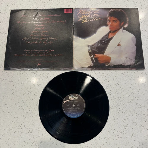 Michael Jackson Thriller 1982 Vinyl Record UPC 07464381121
