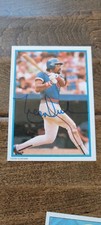 1985 TOPPS SIGNED ALL STAR SET CARD LEON DURHAM CHICAGO CUBS CARDINALS REDS # 11