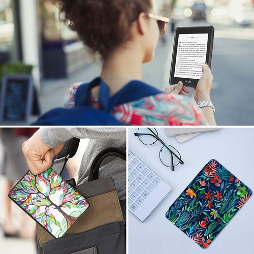 For Amazon Kindle Paperwhite 10th Gen 2018 Leather Case Cover Auto Sleep/ Wake - Picture 8 of 39
