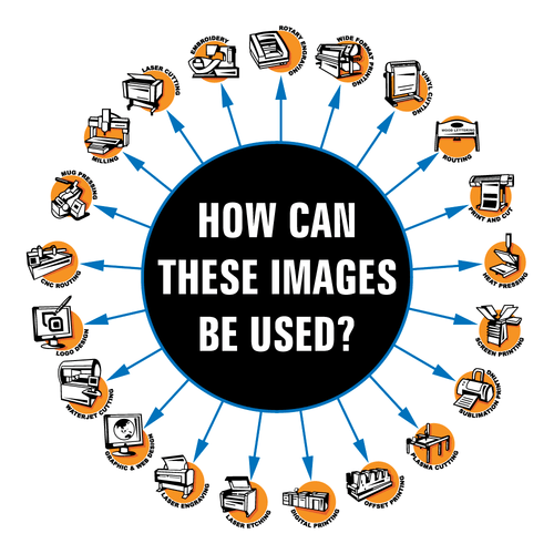 BMX BIKE RIDER TRICKS CLIPART IMAGES-EPS VECTOR CLIP ART-VINYL CUTTER PLOTTER CD - Picture 5 of 5