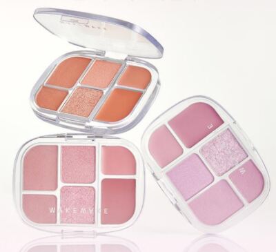 WAKEMAKE SOFT SHEER MULTI PALETTE 6.4g Eye, Cheek&Highlighter