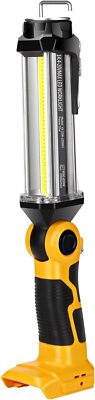 2000LM LED Work Light for Dewalt 20V MAX Li-ion Battery 35W Flashlight for Camp