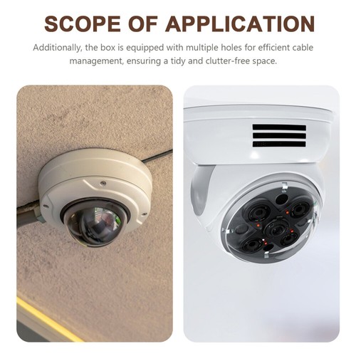 4 pcs Reusable Dome Camera Plastic Universal Bracket With Install - 第 10/12 張圖片