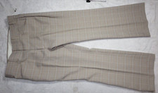Vintage Levi's Pants Men's Plaid 70s Panatela Slacks Mod Hippie Disco 36X29