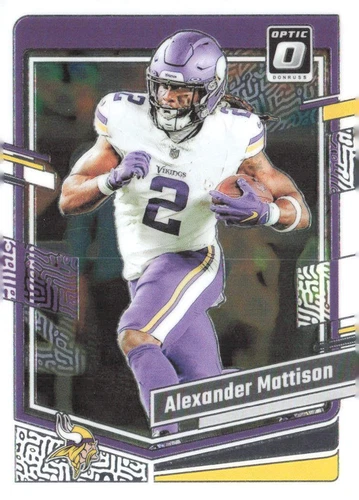 2023 Panini Donruss Optic Alexander Mattison #121