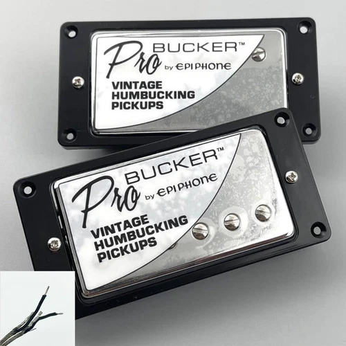 Genuine Epiphone Classic ProBucker Humbucking Pickups Gavitt Braided Wire SG&LP
