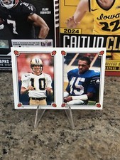 1987 Topps Album Stickers Kenny Easley Brian Hansen #120-270 Seahawks Saints NFL