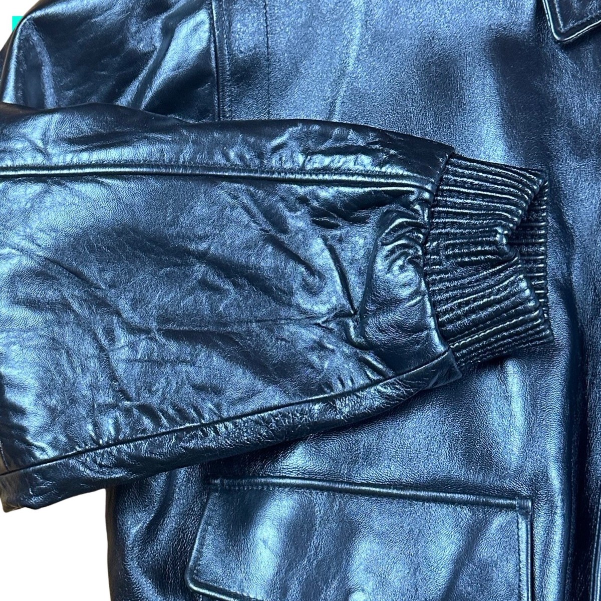 VINTAGE ECKO LEATHER BOMBER JACKET _ BLACK_ XXL | eBay VINTAGE ECKO LEATHER BOMBER JACKET _ BLACK_ XXL | eBay