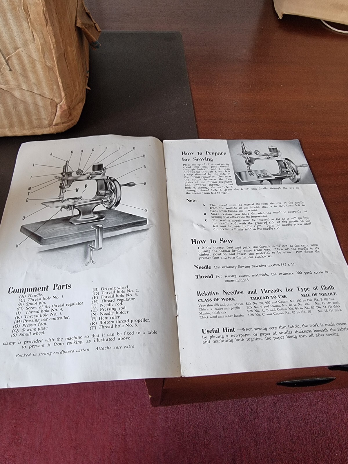 Essex Engineering Vintage Miniature Sewing Machine eBay