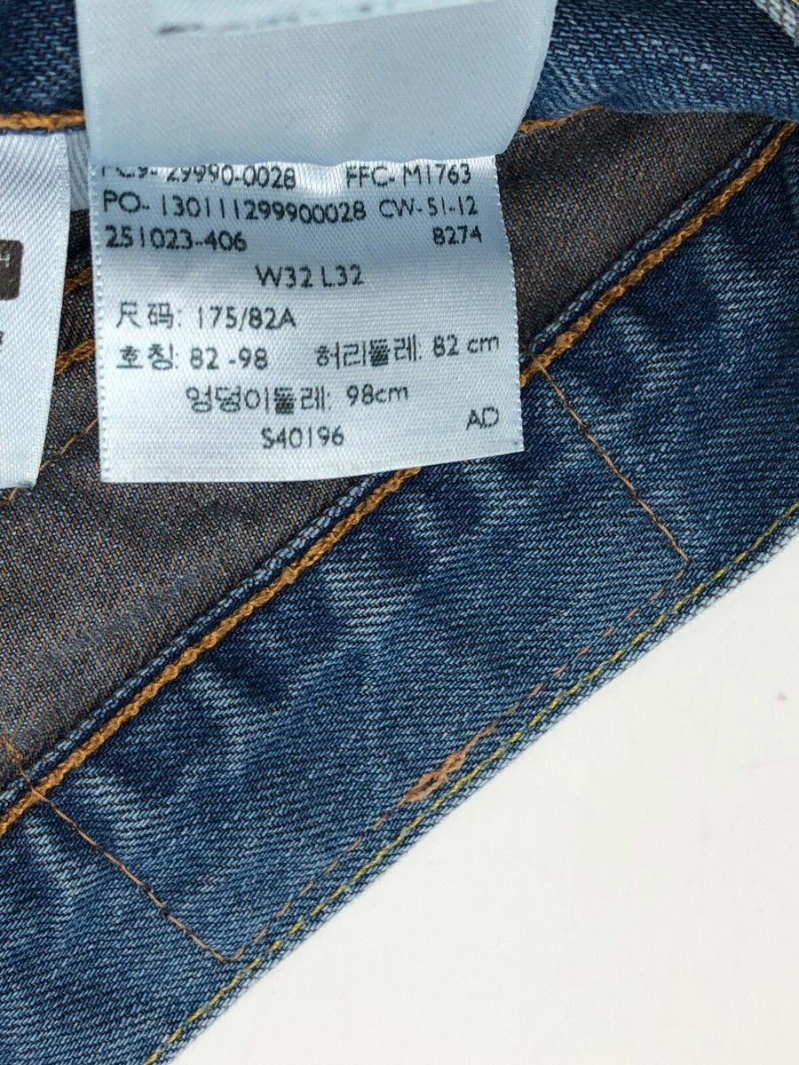 【専用】 イタリア Levi's Strauss & Co Jeans Herren 504 Slim Konisch Größe W32 L32 | eBay