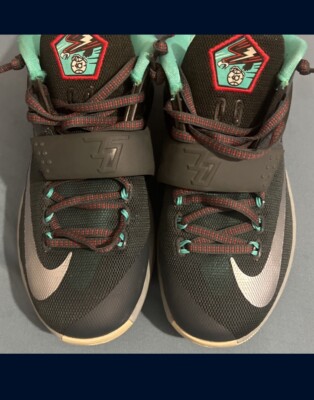 Nike Zoom Air KD 7 VII Thunderbolt Men's Size 8 Black (653996-005)