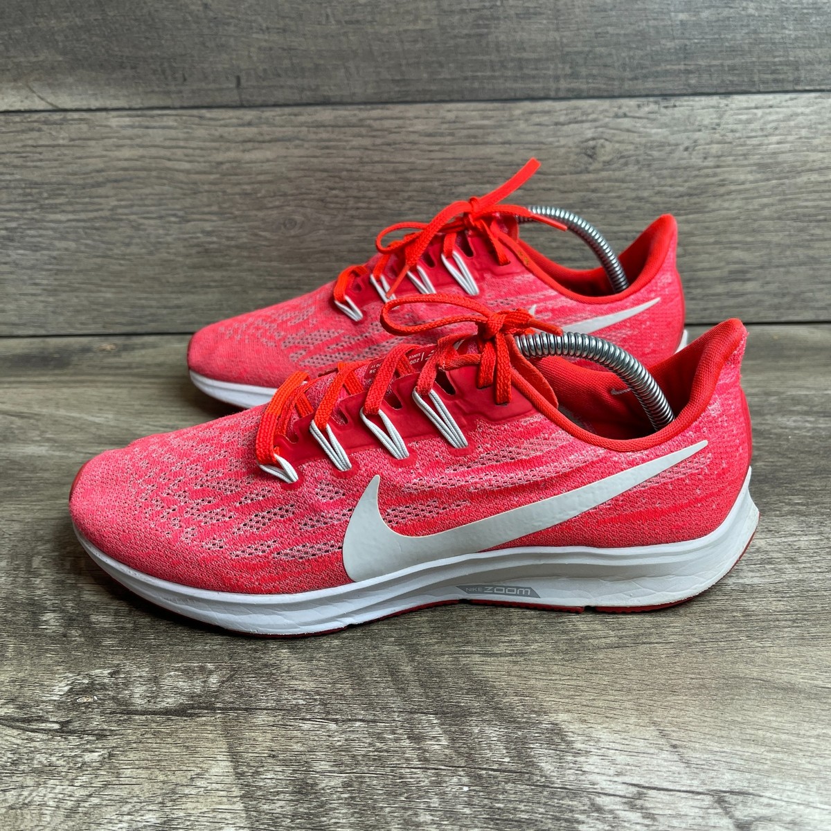 20.新品Nike AIR ZOOM PEGASUS36レッド スニーカー Nike Zoom Pegasus 36 Men's 13 Running Shoes Red Bright