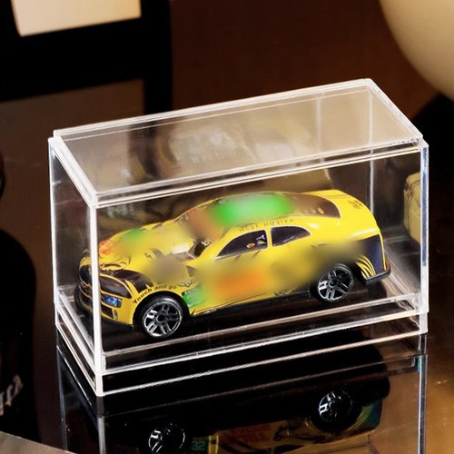 Acryl Vitrine für Auto im Maßstab 1:64 schwarz Grundbox für Diecast Modell Hot - Bild 17 von 18