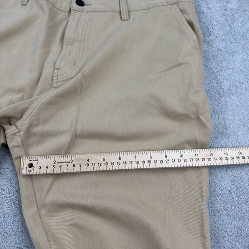 Hugo Boss Men’s Zeebo Chino Pants Tan Casual Slim Fit Trousers 38x29 - Picture 9 of 14