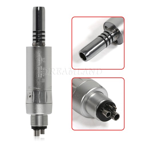 Dental Slow Speed Handpiece Push Contra Angle NSK Style Air Motor 4Holes - Picture 7 of 16