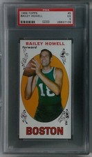 1969 Topps #5 Bailey Howell Celtics PSA 5 EX