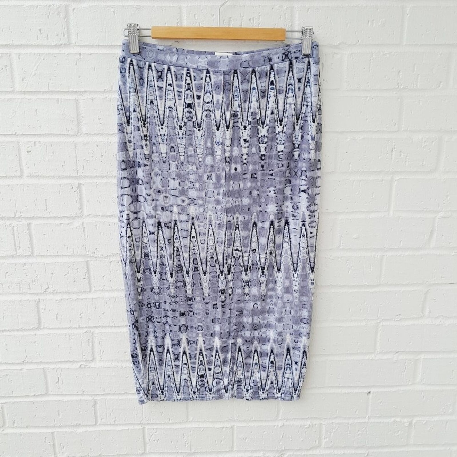MATTY M  Jersey Stretch Knit Pencil Tie Dye Skirt sz: M