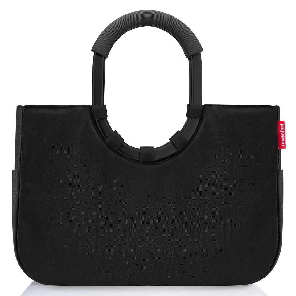 reisenthel loopshopper M frame black Einkaufskorb wasserabweisend Handtasche - Bild 2 von 4