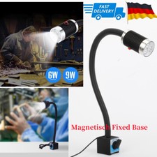 9W CNC Maschinenlampe Magnetische Schwanenhals LED Arbeitsleuchte Flexibel Licht