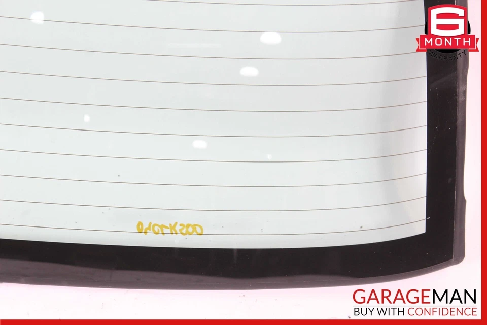 03-09 Mercedes W209 CLK500 CLK350 CLK320 convertible techo blando vidrio trasero OEM Foto 3 de 4