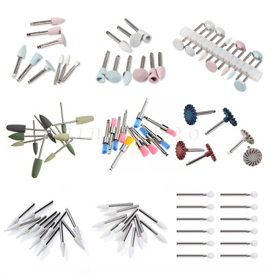Kit de pulido compuesto dental fresas de diamante RA pulidor cepillos