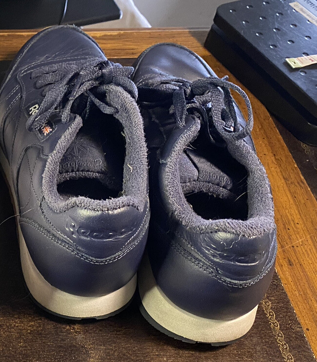 SAOLA Sneakers uomo Reebok blu US 8 suola gomma classica