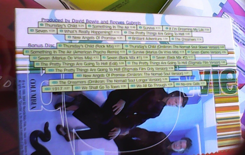 David Bowie Hours 9CD Bundle. Complete 1999/2000 CD Set EX/NM Post cards Rare - Picture 9 of 11