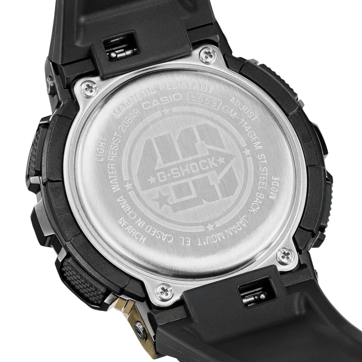 CASIO G-SHOCK Mens Watches GM-114GEM-1A9JR 40th ANALOG CASIO G-SHOCK Mens Watches GM-114GEM-1A9JR 40th ANALOG