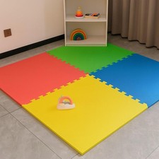 4pcs Floor Mats Soft EVA Foam Baby Play Pads Children Kids Puzzle Gym Floor Tile