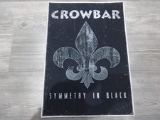 Crowbar Backpatch Patch White Border Melvins Pantera
