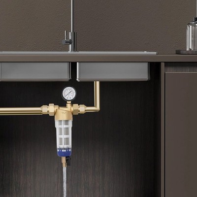 3/4'' Home Spin Down Mesh System Hot Water Filter Reusable Sediment Water Filter