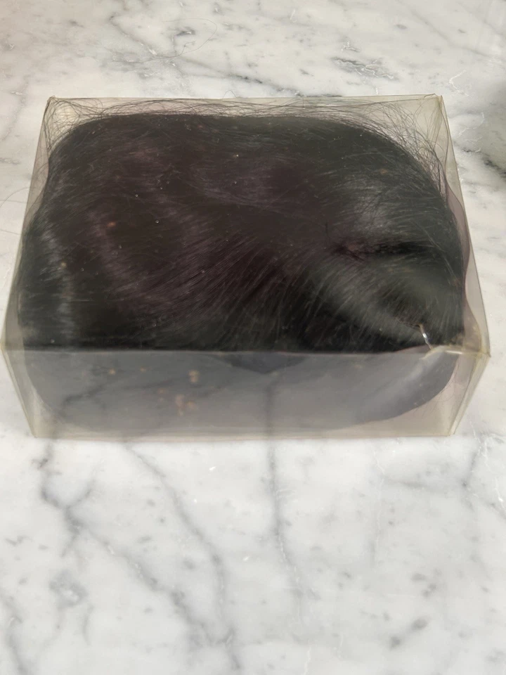 Lote de 8 pelucas vintage de cabello humano pelucas medias pelucas piezas de diadema Foto 2 de 4