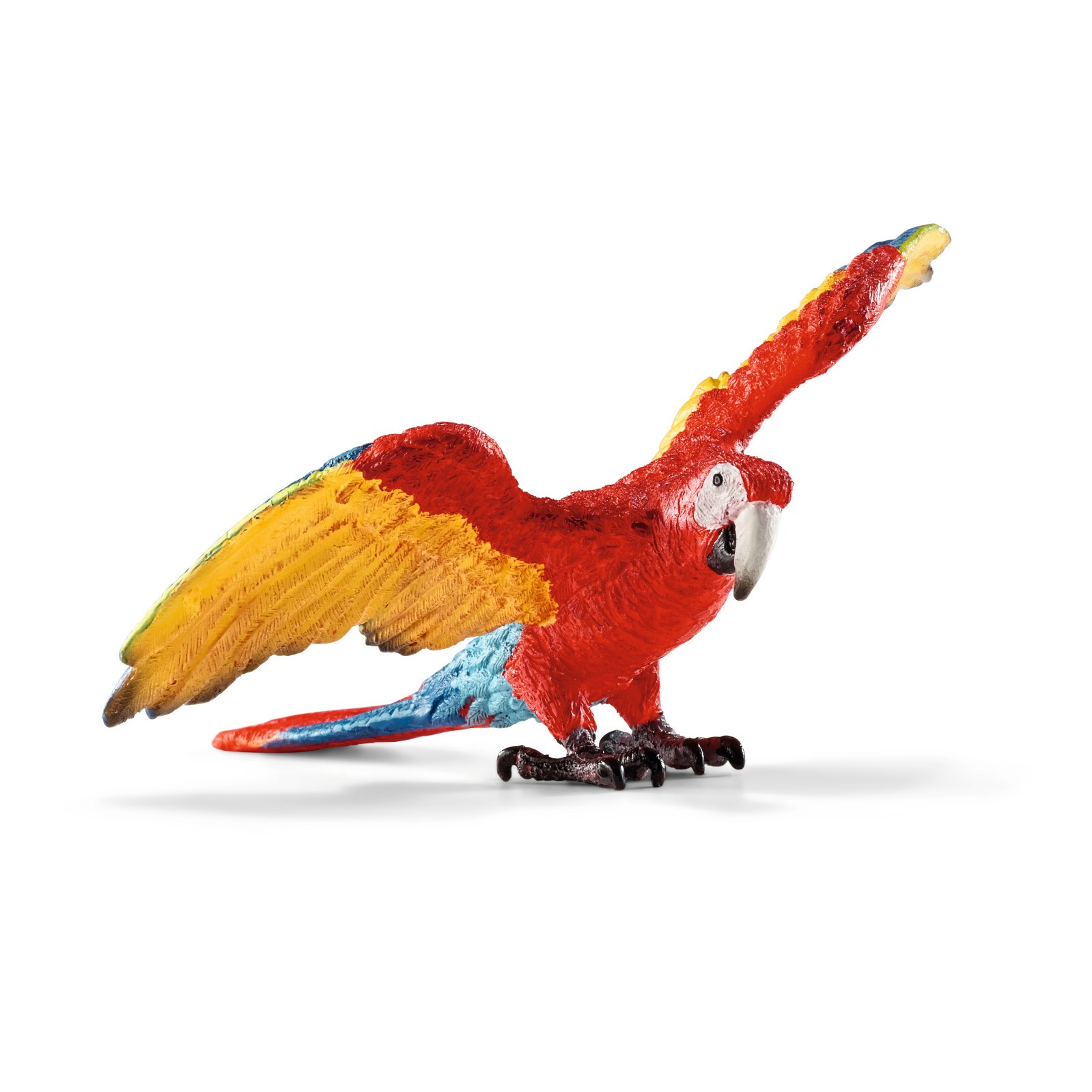 Schleich 14737 Macaw model bird plastic toy Parrot figurine macaws bird parrots