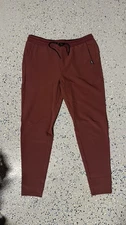UNRL Men's Apex Performance Jogger Pants Merlot - Large NWT
