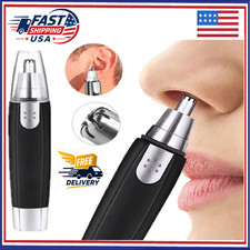 Electric Nose Ear Hair Trimmer Face Eyebrow Mustache Beard Shaver Clipper Unisex