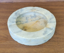 Vintage Marble Round Ashtray